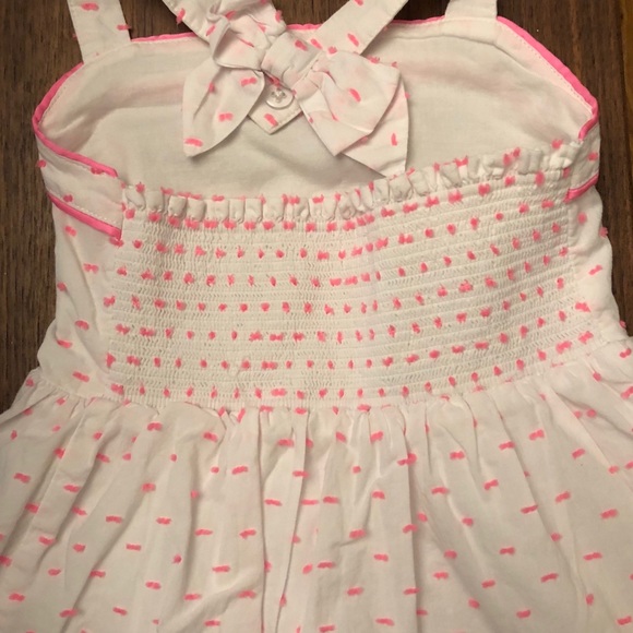 Janie and Jack Swiss dot halter top - Picture 3 of 5